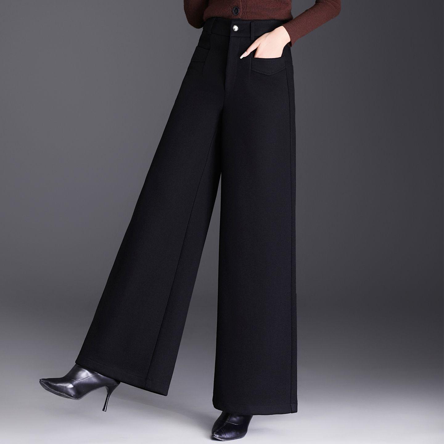 

Women s High-Waist Wide Leg Casual Pants - Spring Fashion M / 26 inches / 90-102 lbs