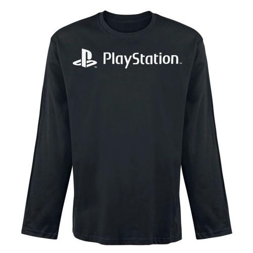 Playstation Unisex Adult Logo Long-Sleeved Sweatshirt