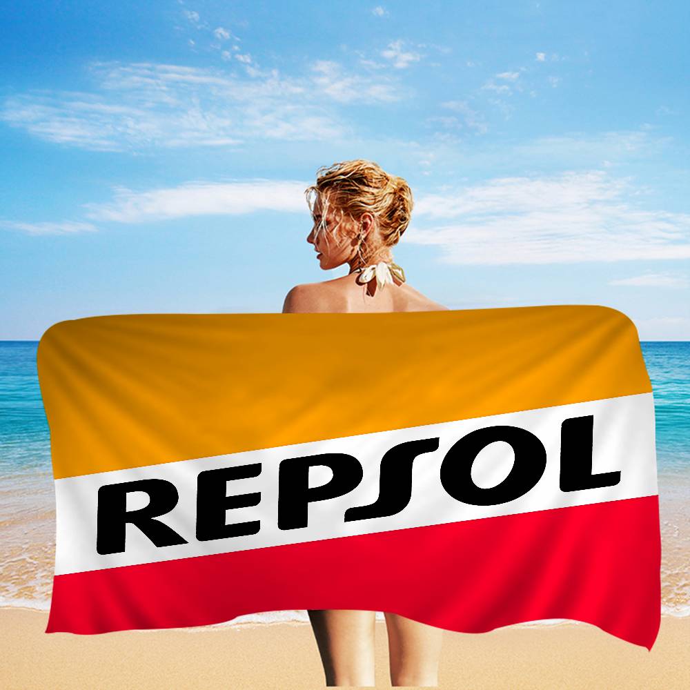 R-Repsols Microfiber Blanket Quick Drying Beach Towels Oversized Printing Super Absorbent Pool Towel Blanket