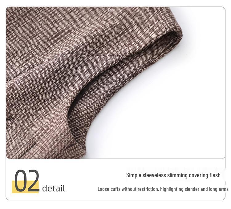 Rochie elegantă tip vestă de lux pentru femei, Primăvara 2025, Set din trei piese pentru public matur