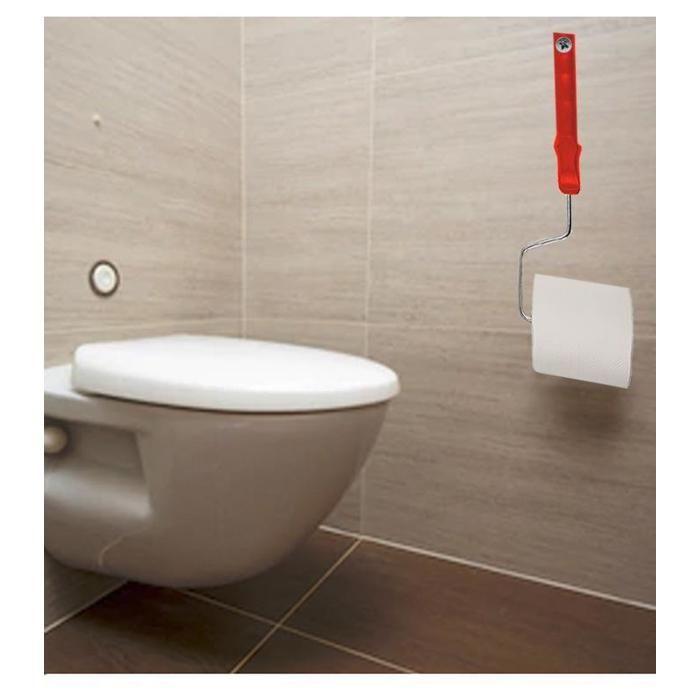 Papier Hygiénique - Th3 Party - Multicolore - 33 X 11 X 9 Cm - Farces Et Blagues - Installation Au Sol