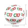 Portuguese Football Legend Cr7 Size 5 Soccer Football Machine-Stitched Indoor/Outdoor Training and Matches Perfect Commemorative Gift for Soccer Lover