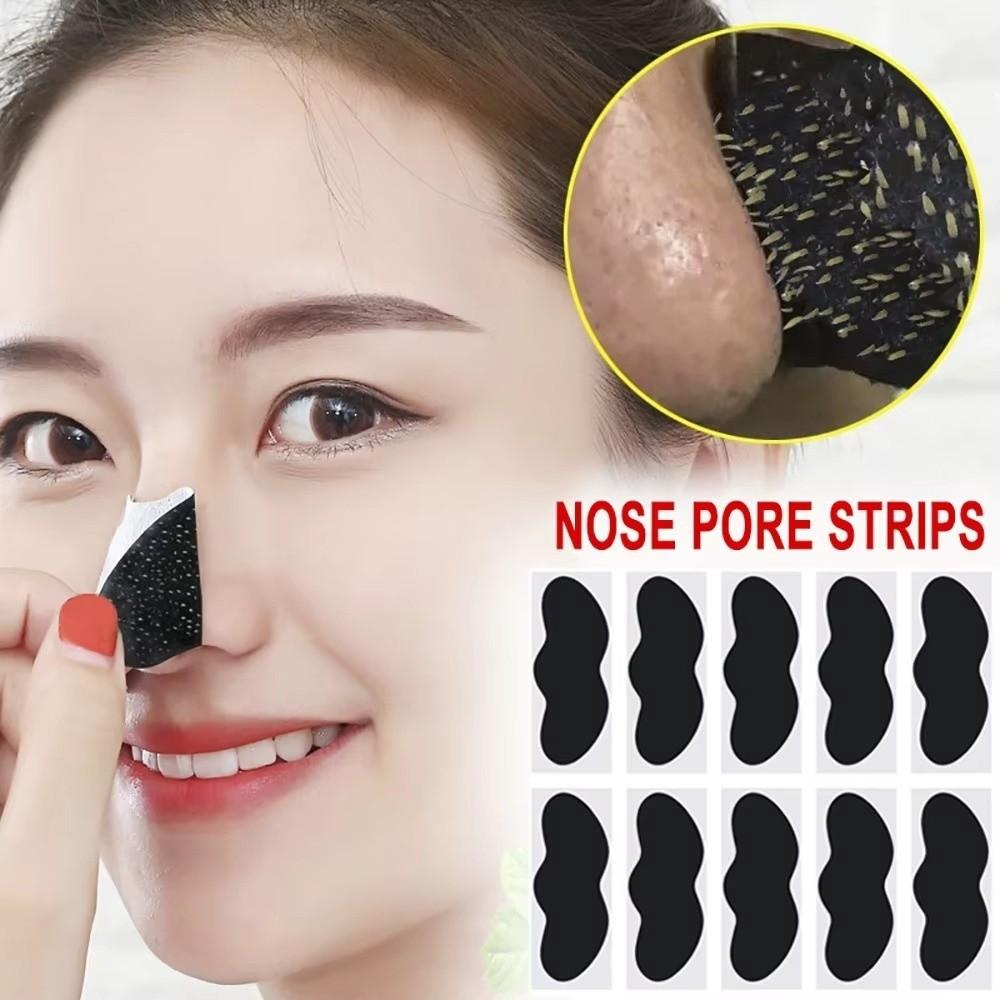 5/10/20/30PCS Pore Extraction Nose Pores Strips Adhesive Patch Pore Cleansing Strips T Zone Care
