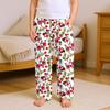 Fashionable Children's Versatile Print Pocket Casual Pants