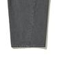 HISHANDER Structured Denim Pants Gray
