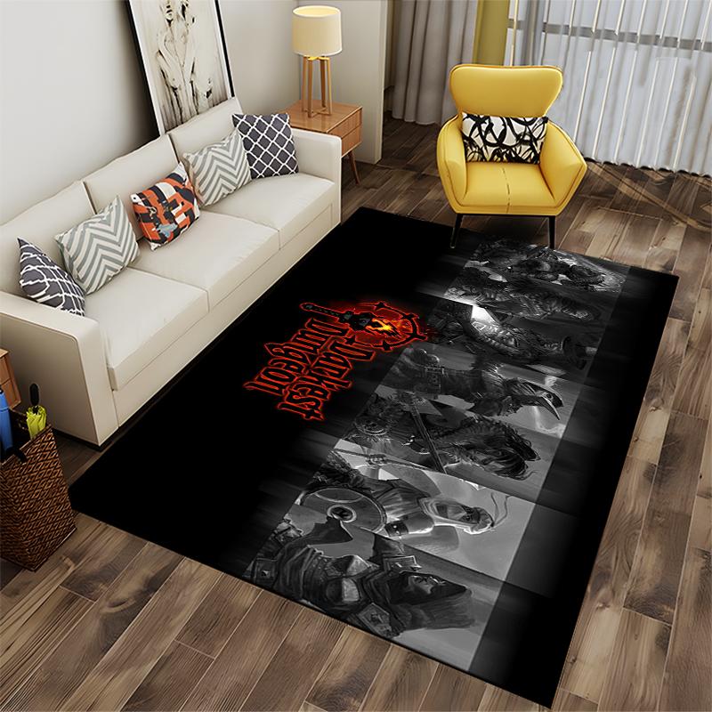 "Darkest Dungeon Character Art Rug" Non-slip rug suitable for living room and bedroom sofas.