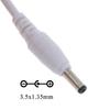 Replacement 5V Power USB Cable Fast Charging USB To 3.5mm X 1.35mm Adapter Jack