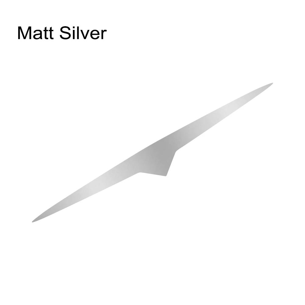 Auto Frontgrill Aufkleber Für Tesla Model Y Frontstoßstange Fastback Wasserdichte Vinylfolie Abziehbilder Auto Außen Dekoration Zubehör