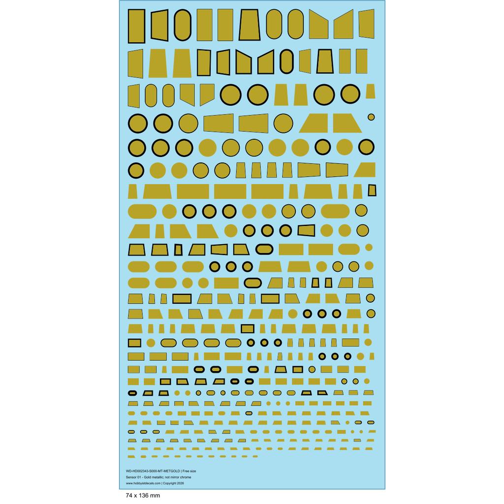 Mecha Sensor 01 - Metallic Shapes