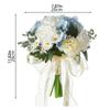 Bridesmaids Bouquet Artificial Flower Combo Wedding Flower Wedding Bouquet Elegant Wedding Party Display Decorations