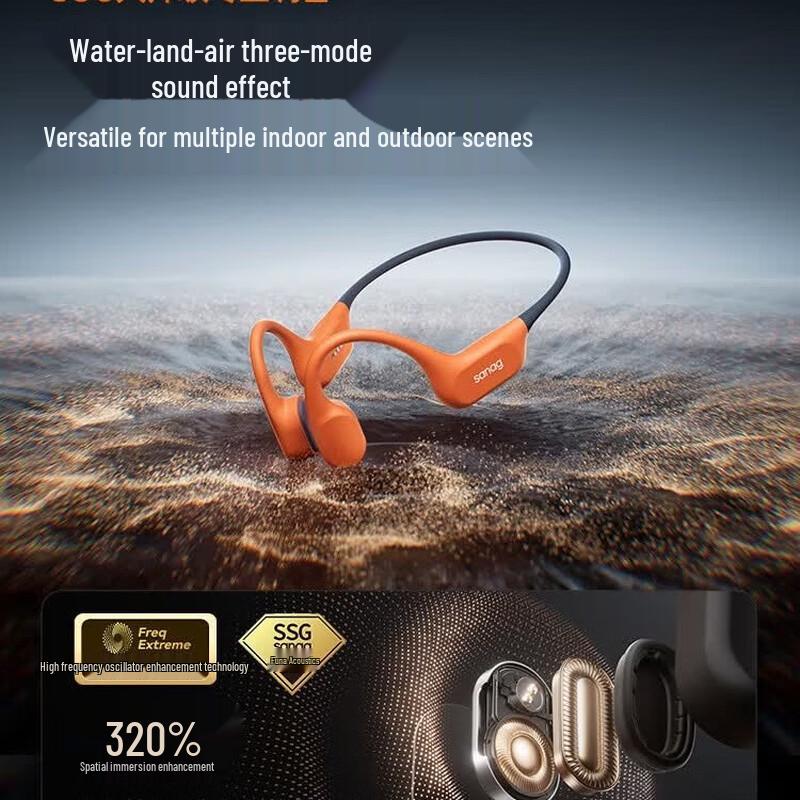 Saina Wireless Bone Conduction Sports Headphones