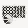 Vinyl Wall Panel with Print for Dining Room 120X60 Cm Geometric Pattern with Rhombuses