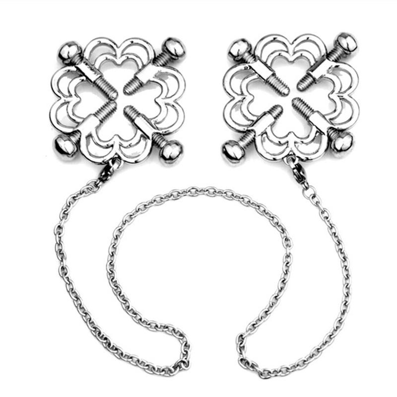 Adjustable Stainless Steel Clips Accessories Flower Chain Clamps Rings Body Jewelry