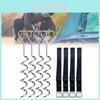 Heavy-duty Galvanized Iron Pipe Tent Stake For Camping And Outdoor Survival