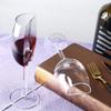 Semicircular Red Wine Cups 140ml Creative Crystal Glass Portable Clear Half Wine Glass Fun European Creative Crystal Glass