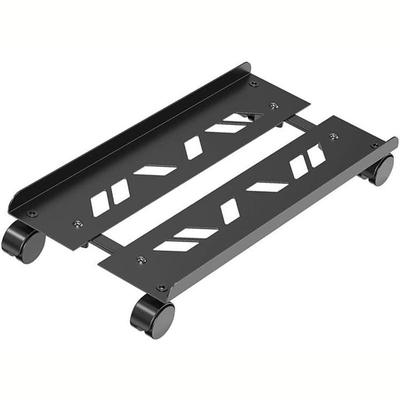 Adjustable Mobile Cpu Stand, Ventilated Computer Tower Stand Pc Tower Stand with 4 Caster