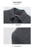 Men's Mid-Length Double-Sided Thick Wool Cashmere Coat