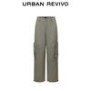 UR Women's High-Waist Workwear Wide-Leg Cargo Pants