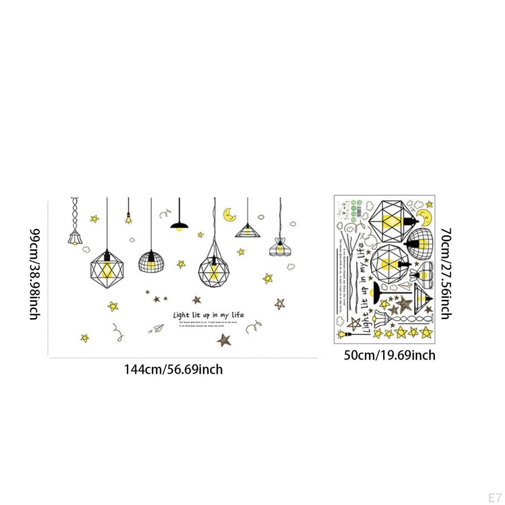 Kreative Wandaufkleber, dekorative Tapete, leicht zu reinigen, abnehmbare Aufkleber für Esszimmer