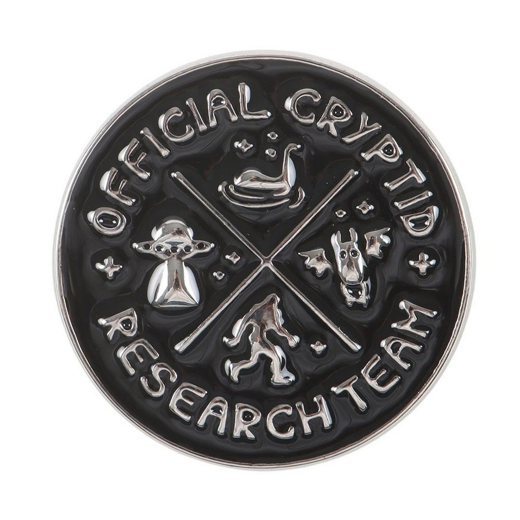 Something Different Cryptid Research Team Pin Enamel Badge