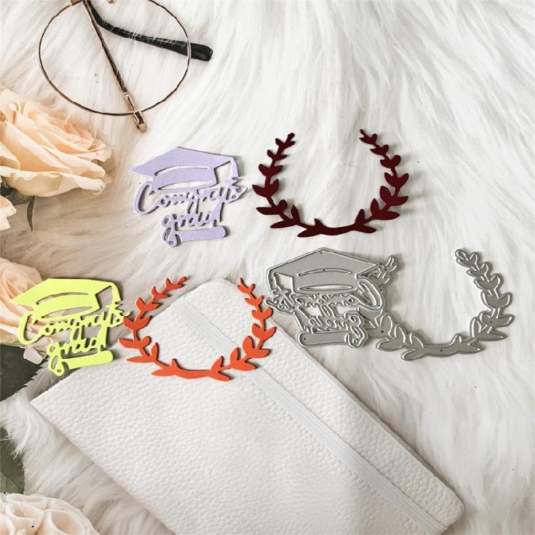 Graduation Metal Cutting Dies Scrapbooking Card Embossing DIY Photo Template