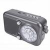 Portable AM FM SW Radio Transistor Radio 60W Retro Bluetooth Speaker with Headphone Jack USB Bluetooth MP3 Playback for