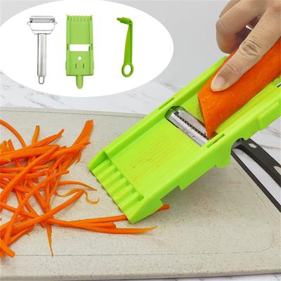 Stainless Steel Dual Function Vegetable Peeler and Grater Set with Ergonomic Handle and Multipurpose Blade for Kitchen Use