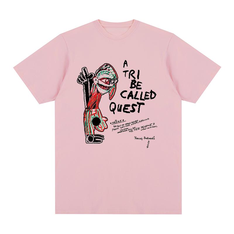 A TRIBE CALLED QUEST ATCQ Hip Hop Music T-shirt Harajuku Streetwear Vintage Summer Cotton T Shirt Men New TEE TSHIRT Womens Tops