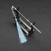 Newcomer Discount: Miniature Ancient Weapons Set - 12cm Fang Tian Ji Metal Sword Display