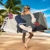 Comedy Anime C-Cool Doji Danshi Towel Microfiber soft Beach Towel for Travel Fitness Sauna Bathing Camping