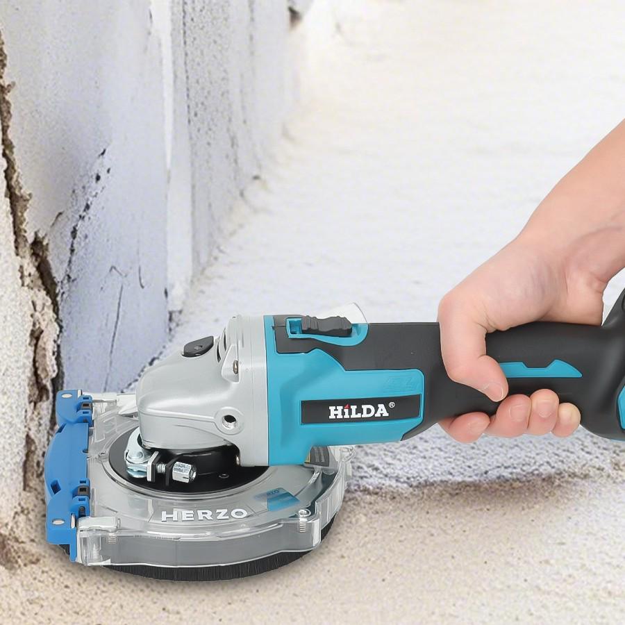 Angle Grinder Dust-Free Cover for Grinding & Cutting Concrete and Stone