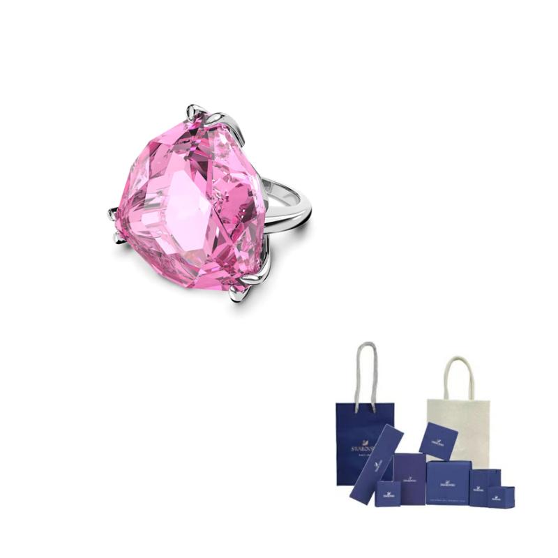 Swarovski Millenia Artificial Crystal Rings Womens 55-Original Brand Box And Bag