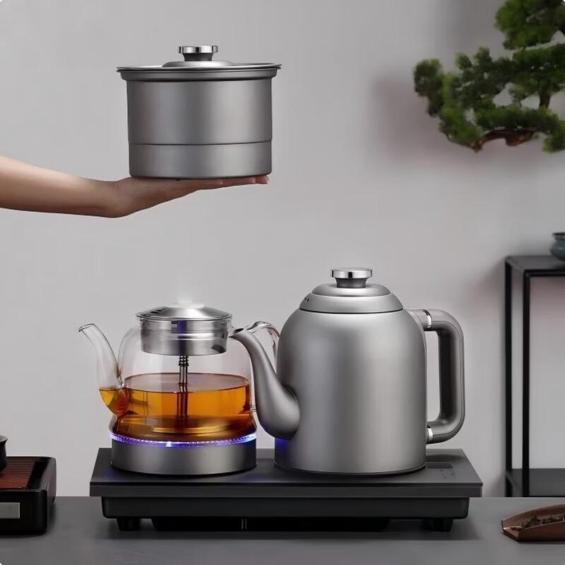 K.KOU Automatic Water Dispensing Kettle Tea Set CN plug (adapter included)