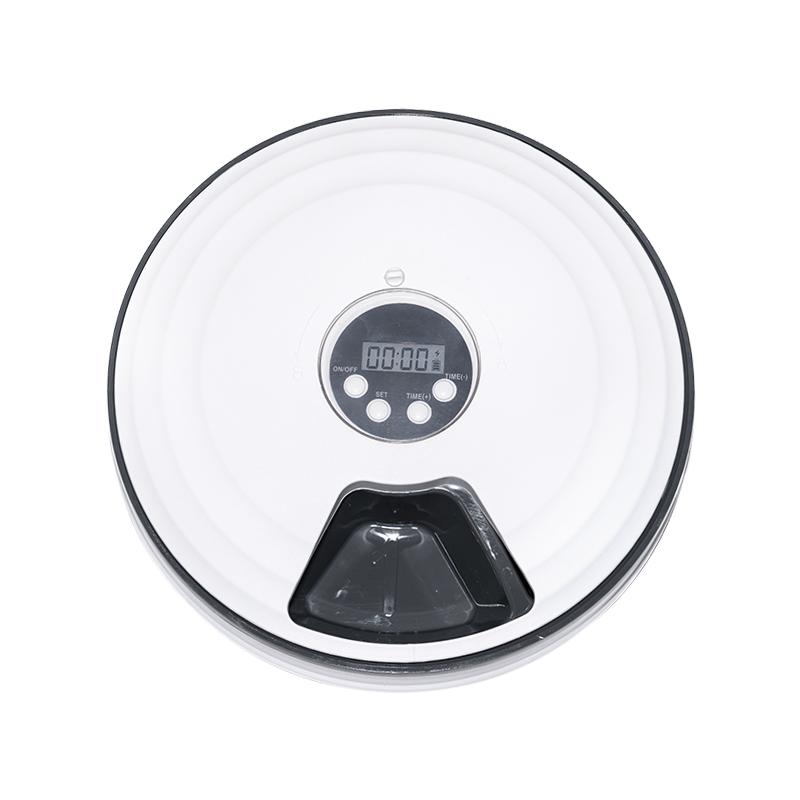 Time Control Automatic Pet Feeder (White