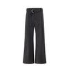 Vintage Striped Niche Design Loose Wide-leg Pants Loose and Drape Old Money Wind Straight and Thin Casual Suit Pants