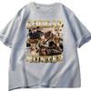 Cougar Hunter Fun Pattern Tshirt Summer Mens Womens Casual Cotton Fashion Harajuku Tshirt Mens Tshirt Street Wear Y2K