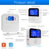 USB Powered Tuya WIFI Temperature and Humidity Sensor Indoor Hygrometer Thermometer with 2.9-inch LCD Display Screen