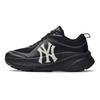 MLB Chunky Runner Ath-Flow Thick Sole Height Increasing Fabric Nylon Low Top Casual Running Shoes Unisex Sneakers Black White 3ARNATF4N-50BKS
