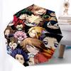 1pc My Hero Academia Characters Outdoor Umbrella - Automatic Opening/Closing, Portable 3-Fold Design, 8-Rib Iron Frame - Perfect Gift for Fans, T