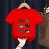 Dachshund Teckel Cute Dog Kids Tshirt Cute Printing Shirt Fashion TShirt for Casual Tops Short Sleeve