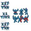 Stitch Singing Dancing Ice Cream Food And Music Theme Mini Model For Backpack And Mobile Accessory