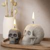 Halloween Candle Mold for Making Skull Scented Candle Mold Handmade Soap Plasters Handcrafts Resin Casting Silicone Mold