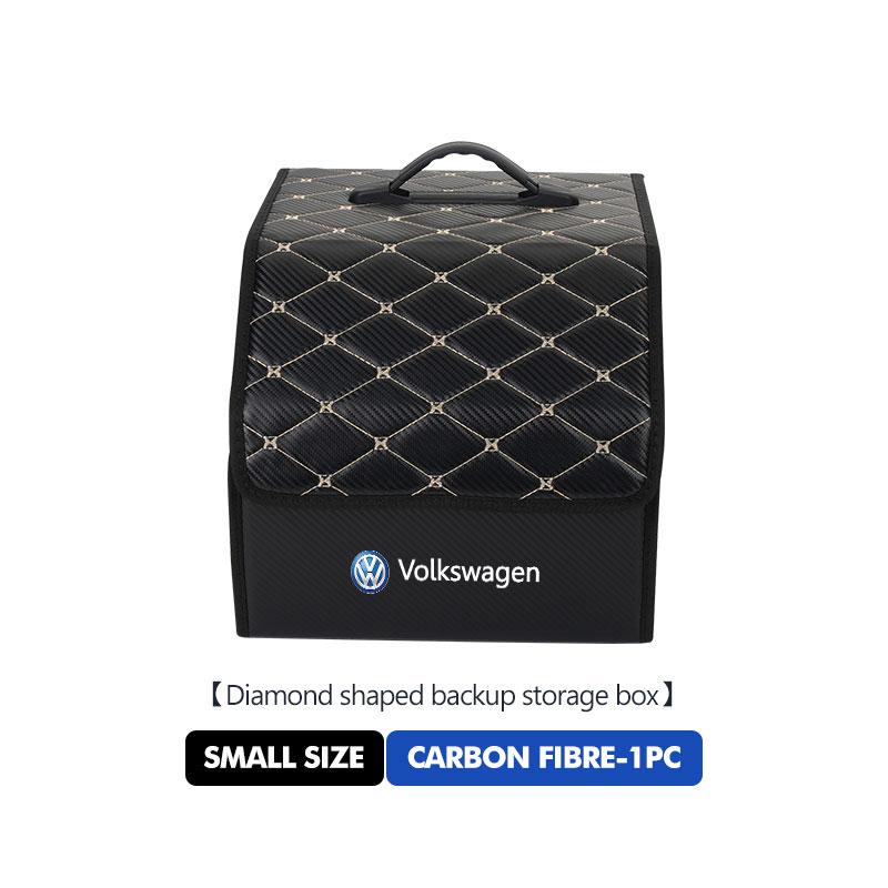 For Volkswagen VW Car Trunk Insulation Organizer Folding Waterproof Storage Box Polo Jetta Sagitar Magotan Passat B5 B6 B7 CC zj0