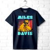 Miles Davis Round About Midnight Herren T-Shirt Jazz Trompete Musikalische Legende
