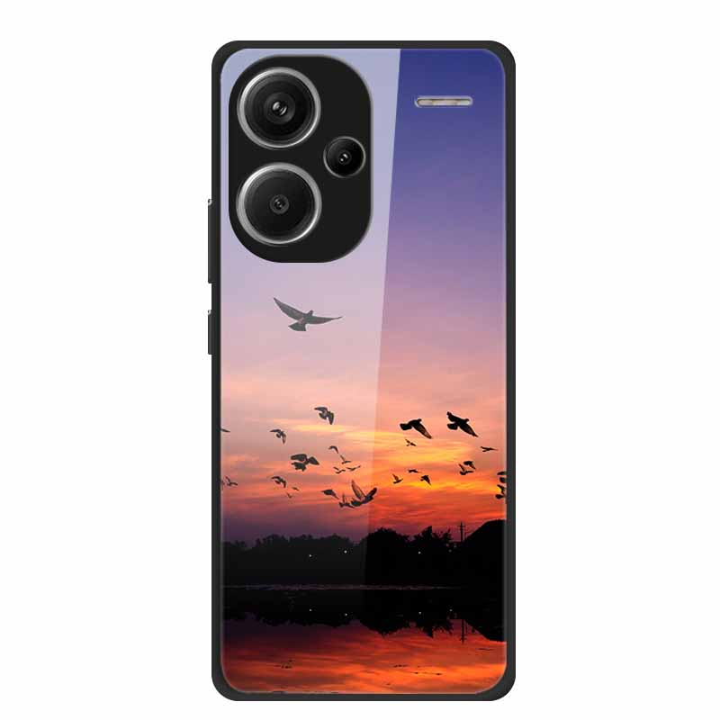For Redmi Note 13 Pro Plus 5G Case Tempered Glass Hard Back Covers for Redmi Note 13 Pro 5G  Note 13 Pro+  13 Luxury Cover Coque
