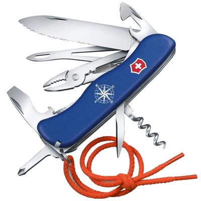 Skipper Blue Knife Lanyard Shackle Key Vybavený Marlin Spike Swiss Made Multi Tool s 18 funkcemi [] 0,8593,2W