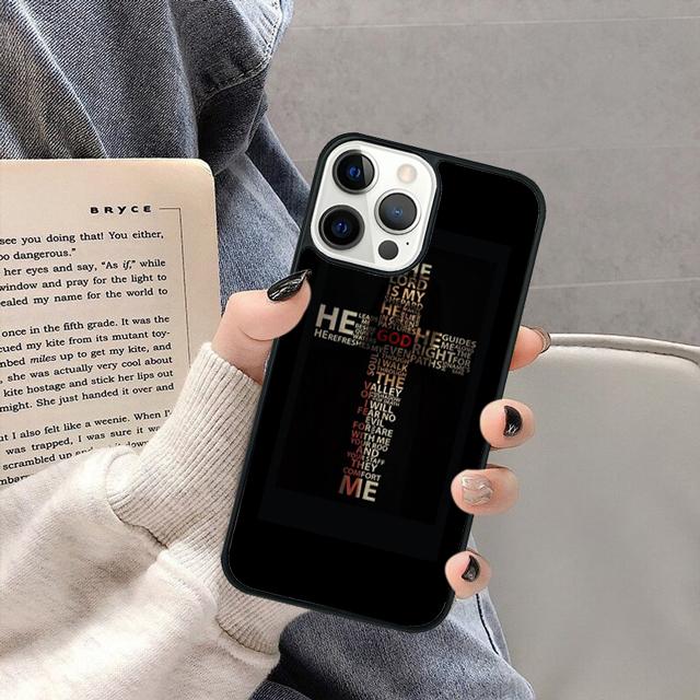Dieu Jésus-Christ Chrétien Coque de Téléphone Cover pour iPhone 17 Air 16 16e 15 13 14 11 12 Pro Max Plus coque fundas Shell