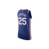 Nike NBA Basketball Jersey AU Player Edition Limited Logo Philadelphia 76ers Simmons 25 Men Jerseys Blue CW3457-495