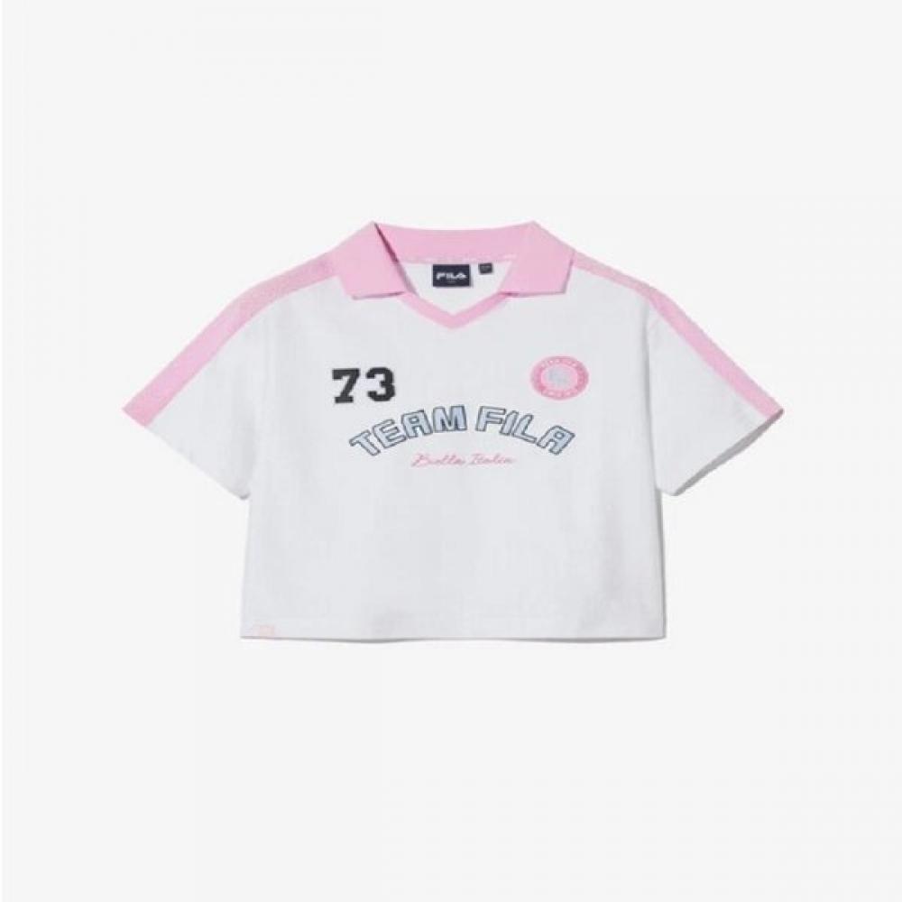 

FilakidS Blockcore GirlS Crop T ShirT Fk2rSh2507fwhi S white pink/130