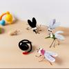 Charming Insect Spring Hair Clip; Mosquito Hairpin Plush Toy; Children's Humorous Prop; Girls Decor & Photo Accessory